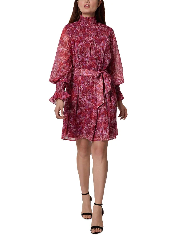 Special Discounts Inside!Womens Printed Knee Length Shift Dress