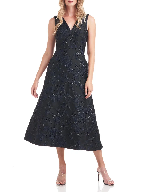 Get It Before It’s Gone!Womens Shimmer Sleeveless Evening Dress