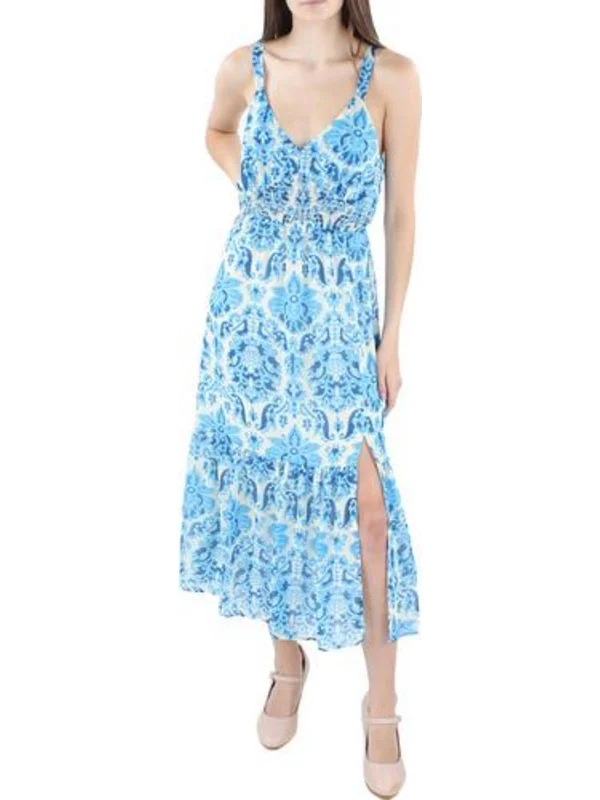 Special Discounts Inside!Womens Tiered Smocked Sundress