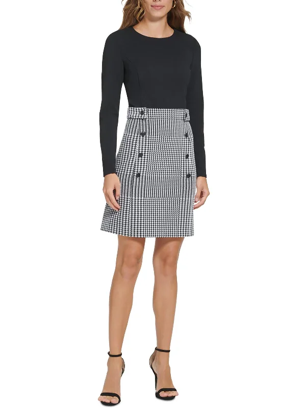 Your Best Deals Are Here!Womens Workwear Knee Sheath Dress