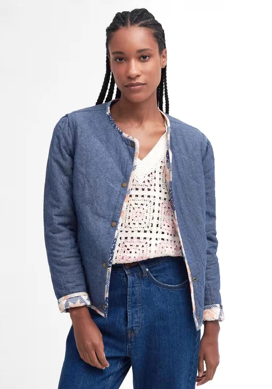 One Day Only – Huge Savings!Barbour Womens Margate Reversable Overshirt Jacket, Multi