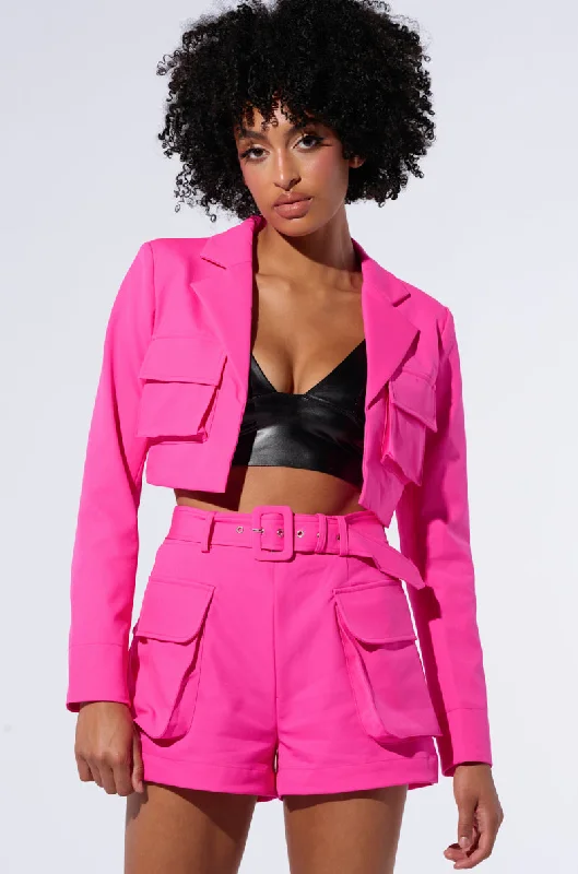 Your Chance to Save is Now!BETTER LUCK CROP BLAZER