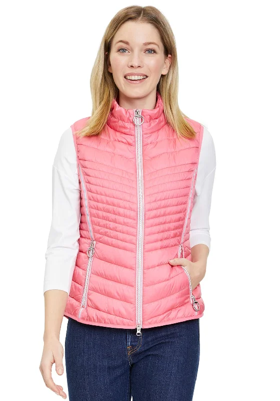 Great Deals, Just for You!Betty Barclay Quilted Short Gilet, Rose