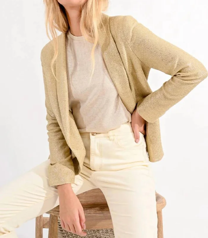 Your Favorite Sale is Back!Blazer In Gold