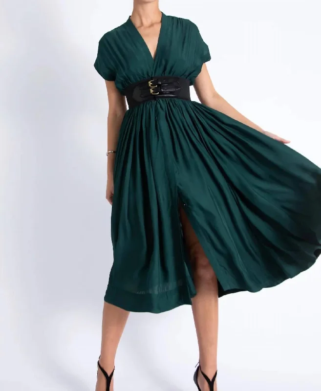 The Best Deals Won’t Wait!Briar Midi Dress In Green