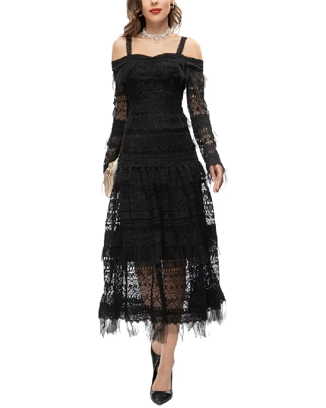 Best Deals Just for You!BURRYCO Midi Dress