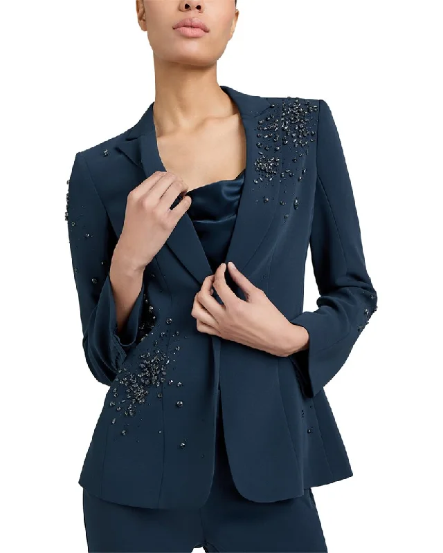 Instant Savings Await!Cinq à Sept Rhinestone Crackle Cheyenne Blazer