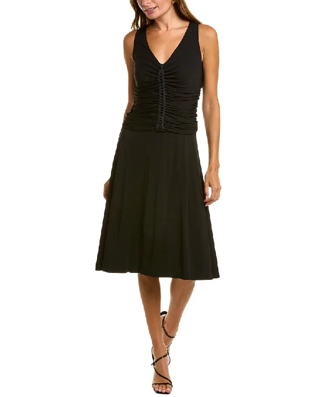 One Click Away from Big Savings!Donna Karan Braided Midi Dress