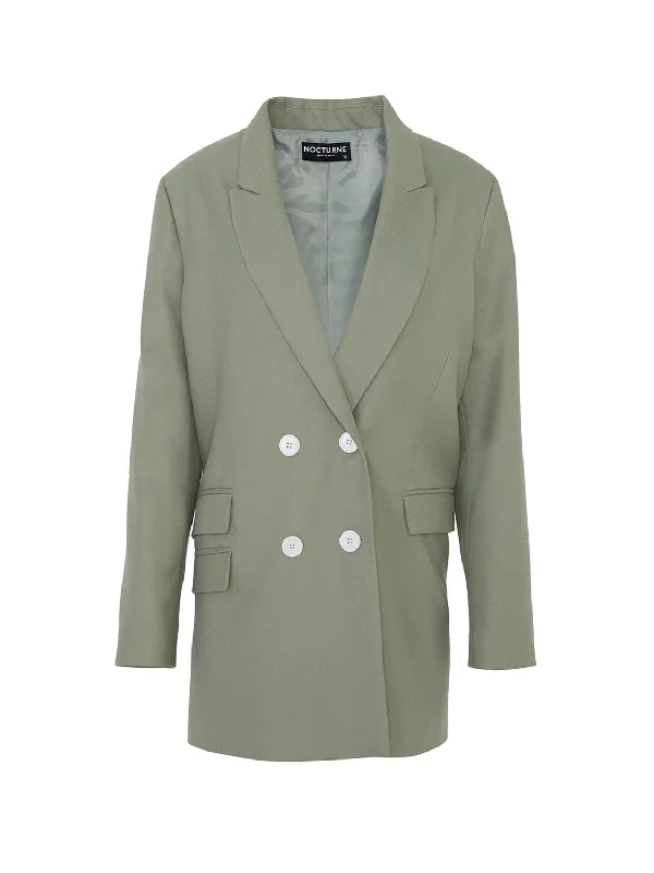 Time to Snag a Bargain!Double-Breasted Jacket