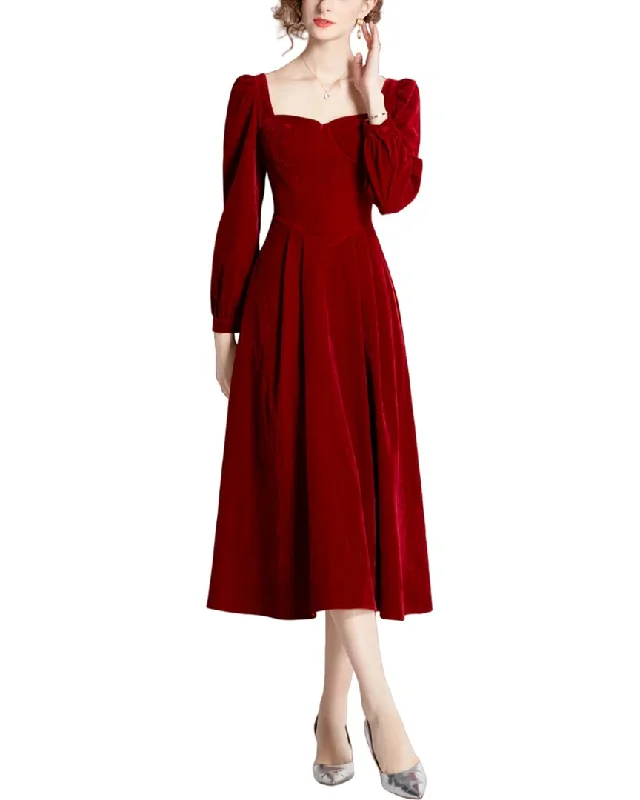 Get More for Less!DZA Midi Dress