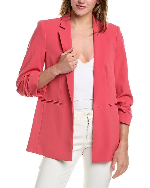 One Day Only – Huge Savings!Elie Tahari Scrunch Sleeve Blazer