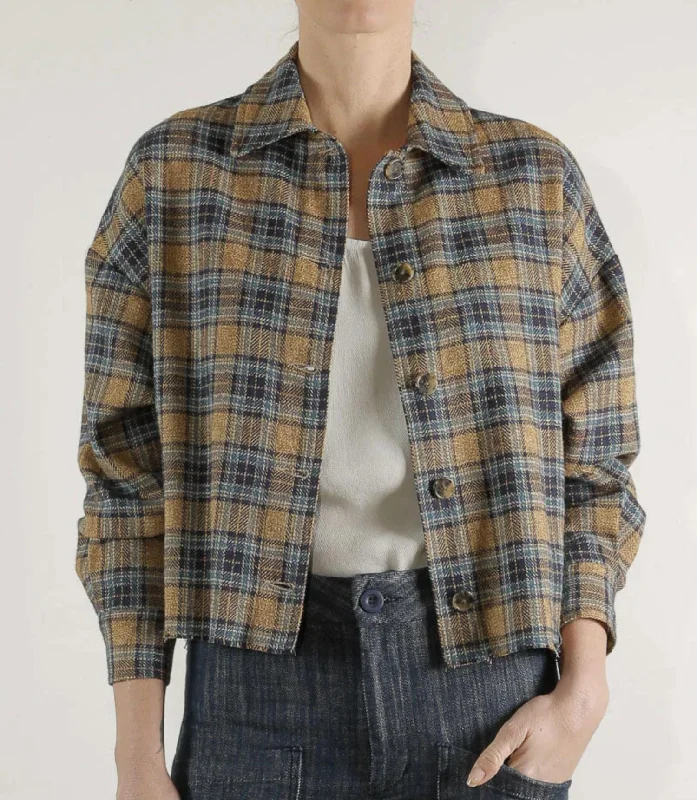Hurry, Sale Ends Soon!Esme Shirt In Night/wheat