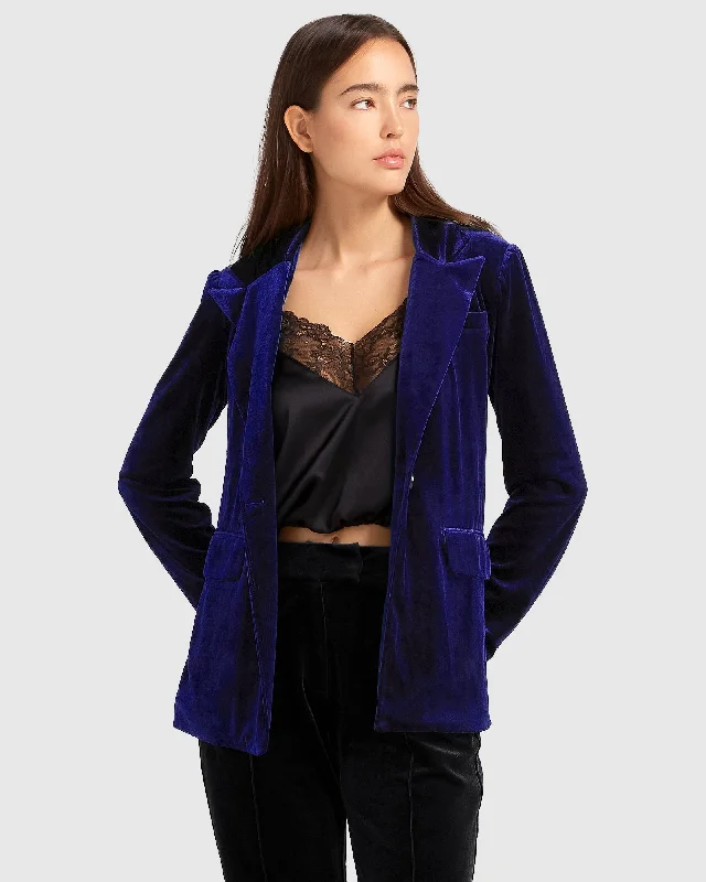 Your Best Deals Are Here!Eternity Velvet Blazer
