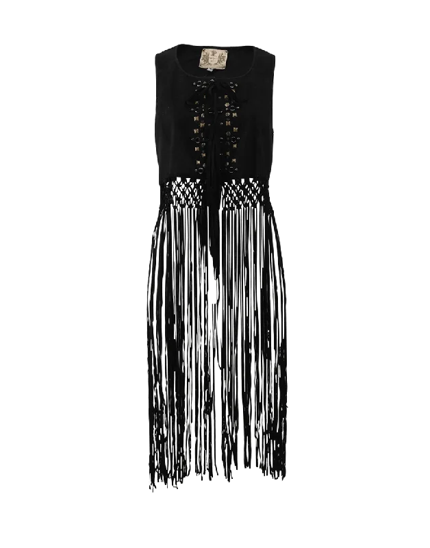 Best Offers of the Month!Fringe Suede Vest