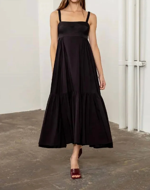 Shop the Hottest Deals!Hayden Midi Dress In Black