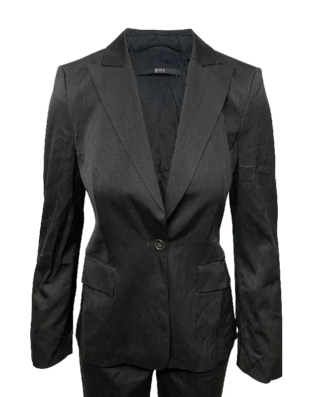 Everything Must Go!Hugo Boss Blazer Jacket in Black Wool
