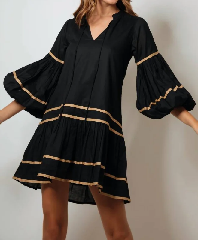 One Day Only – Huge Savings!Ilana Mini Dress In Black