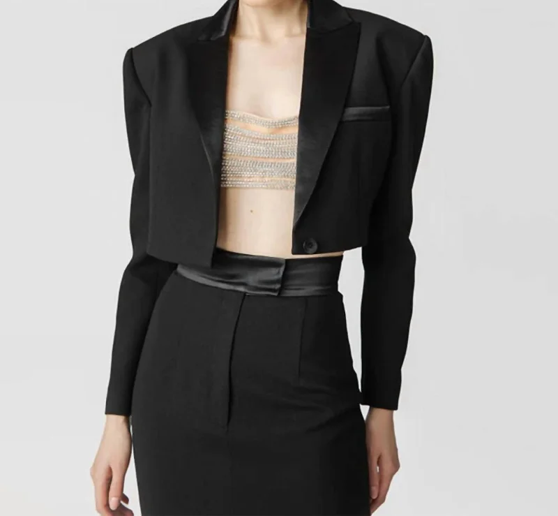 Special Discounts Inside!Indyah Blazer In Black