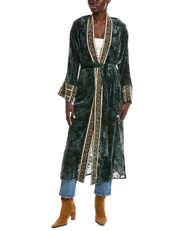 Seasonal Sale – Shop Now!Johnny Was Natalia Silk-Blend Kimono