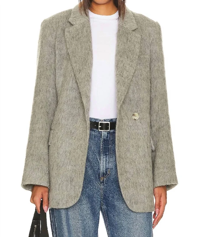 Hurry, Sale Ends Soon!Kindra Coat In Grey