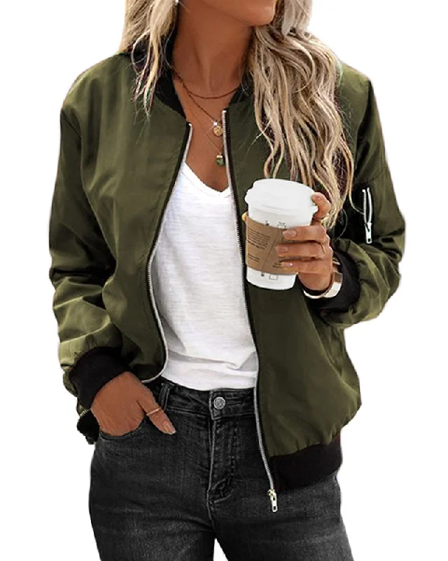 Instant Savings Await!Kirsty | Stylish Bomber Jacket