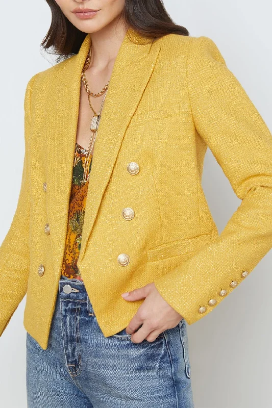 Limited Time Offer!Brooke Blazer - Citrine