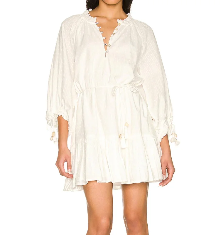 Crazy Discounts Inside!Marci Mini Dress In Ivory
