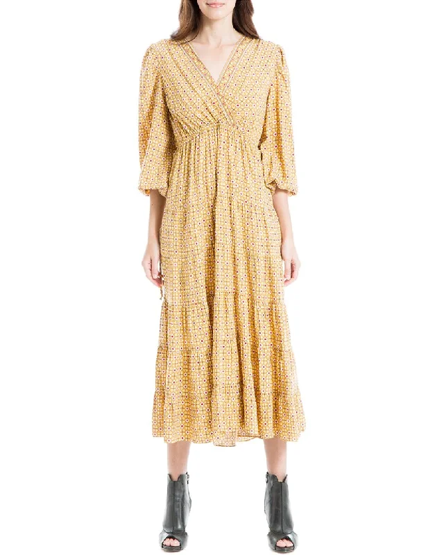 More Discounts, More Joy!Max Studio V-Neck Midi Dress