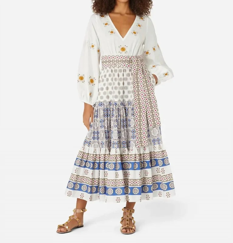 Buy One, Get One Free!Melides Icon Midi Dress In White