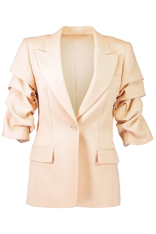 Get More for Less!Cate Crushed Sleeve Blazer