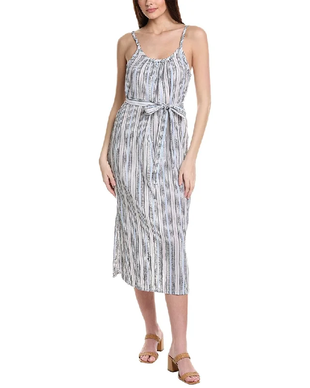 Save Up to 50% Off!Michael Stars Matilda Striped Midi Dress