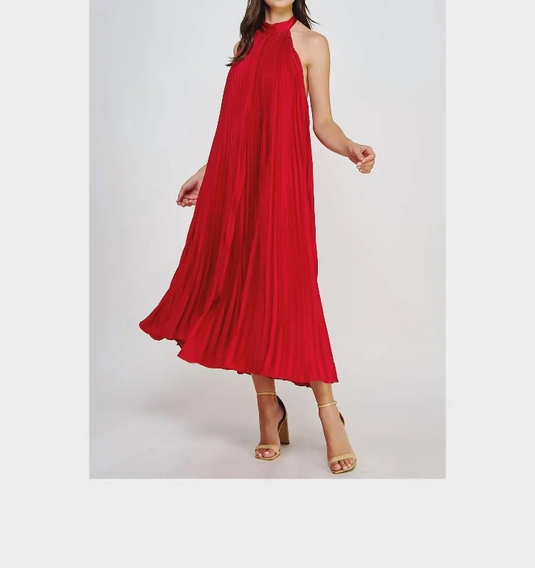 Incredible Savings Inside!My Desire Midi Dress In Red