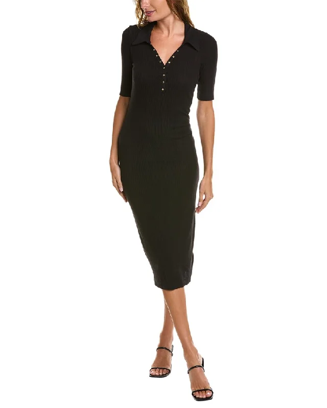 Don’t Wait – Deals Won’t Last!Nation LTD Dionne Collared Snap Midi Dress