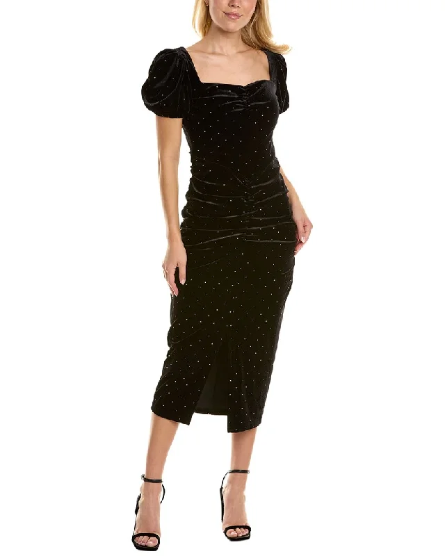 Your Dream Deal is Here!O.P.T. Embellished Velvet Midi Dress