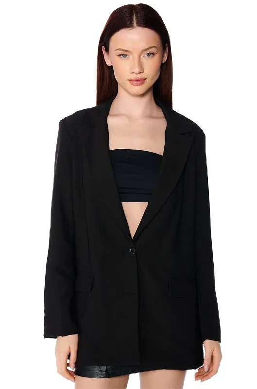 Every Deal is a Steal!OPEN BACK HEART BLAZER