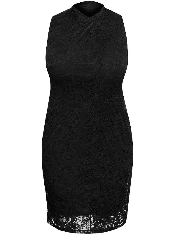 Huge Price Cuts Await!Plus Harland Womens Lace Long Midi Dress