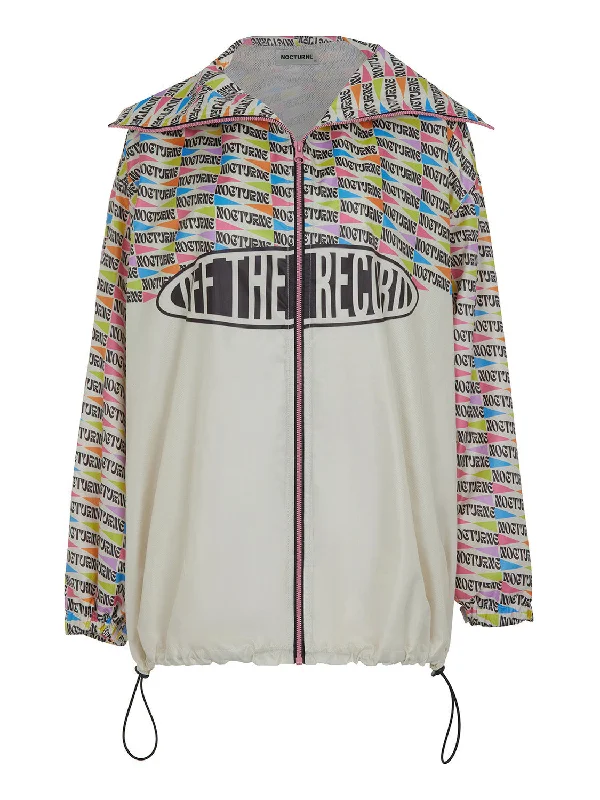 Huge Savings – Act Now!Printed Oversized Jacket