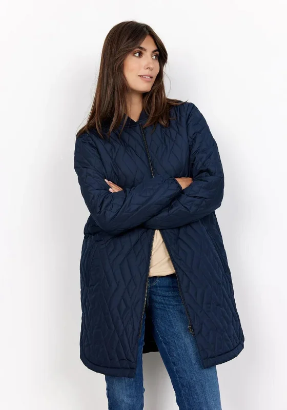 Everything Must Go!Soyaconcept Fenya Quilted Jacket, Navy