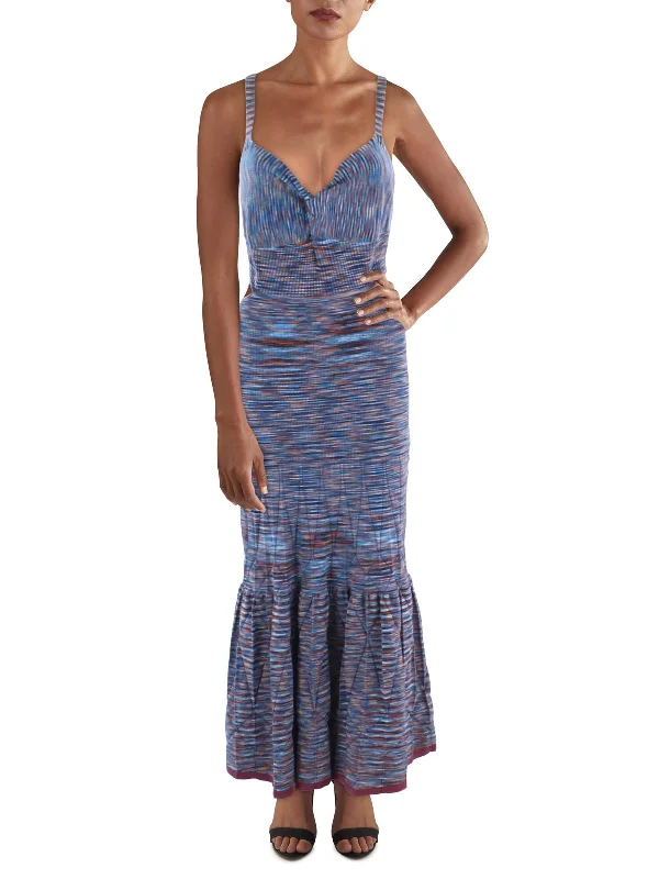Find the Best Deals Here!Shania Womens Knit Space Dye Midi Dress