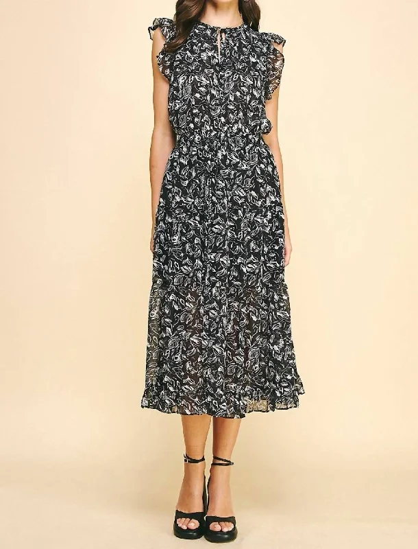 Flash Sale – Act Fast!Since You've Been Gone Midi Dress In Black