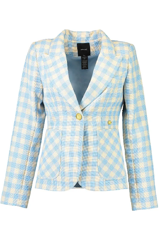 Hurry! While Supplies Last!Duchess Blazer - Cornflower Check