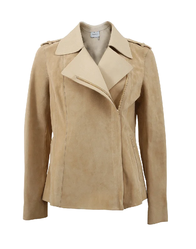 Score Huge Discounts Today!Suede Jacket