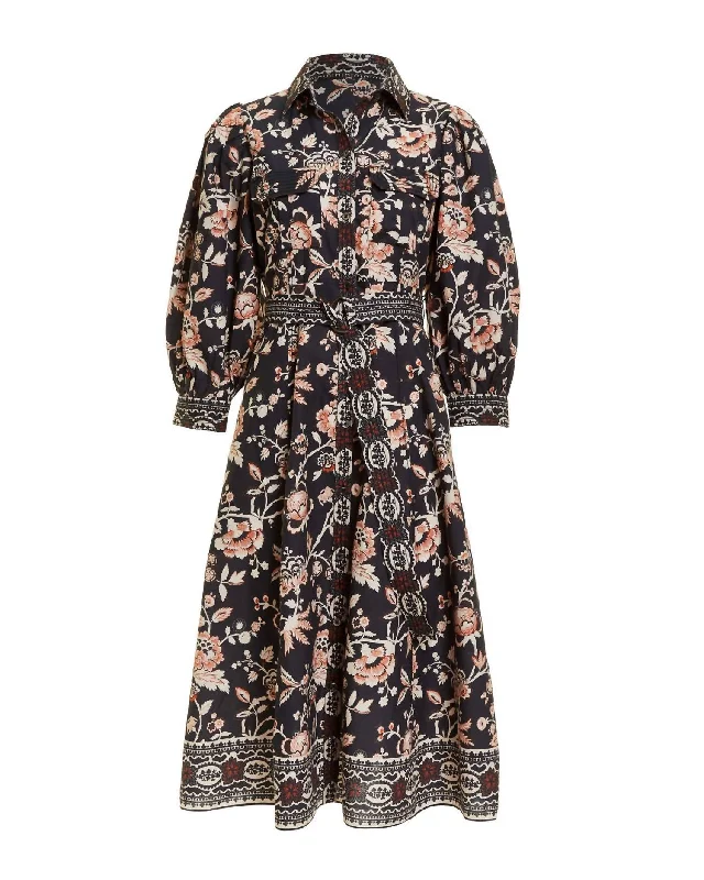 Save More When You Shop More!Sula Midi Dress In Devon Print
