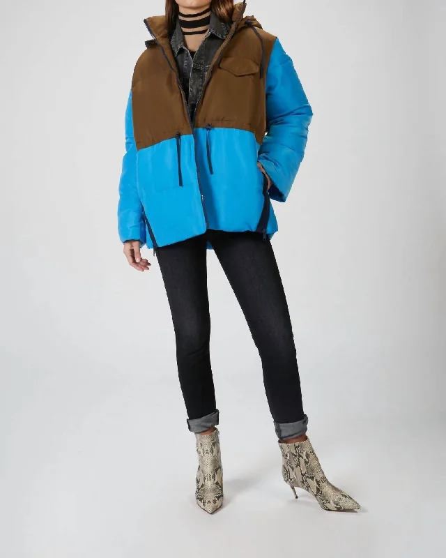 Buy One, Get One Free!Tamara Jacket In Aqua