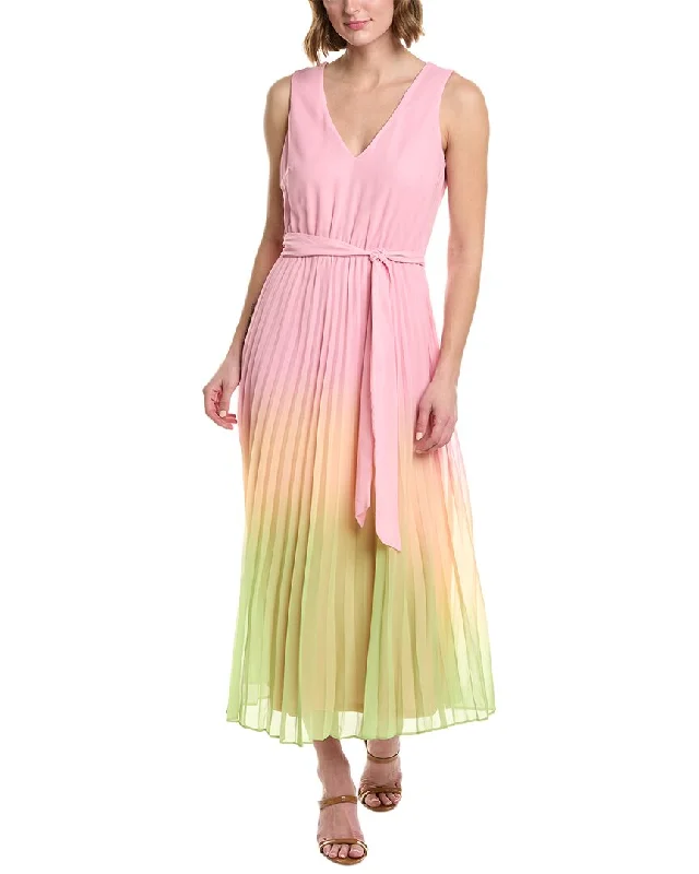 Exclusive Deals Just for You!Taylor Ombre Cambria Chiffon Midi Dress