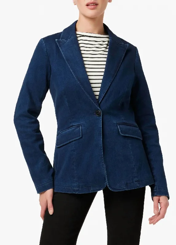 Save Up to 50% Off!The Denim Blazer In Laurent