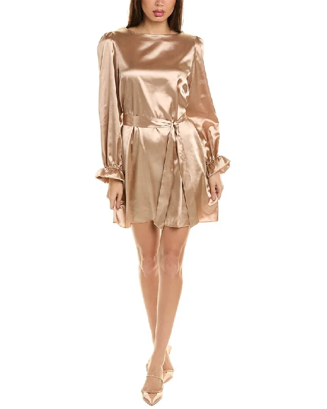 Exclusive Savings This Week!To My Lovers Satin Mini Dress