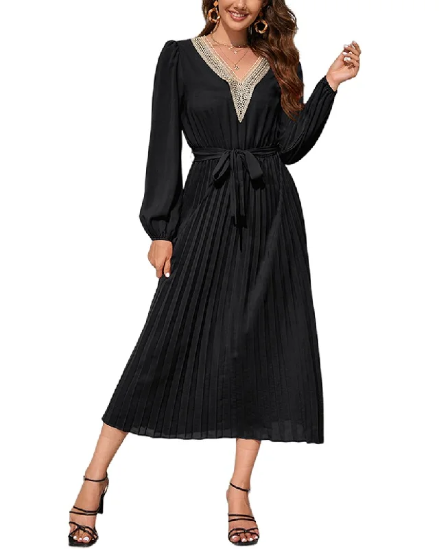 Mega Sale Happening Now!VERA DOLINI Midi Dress