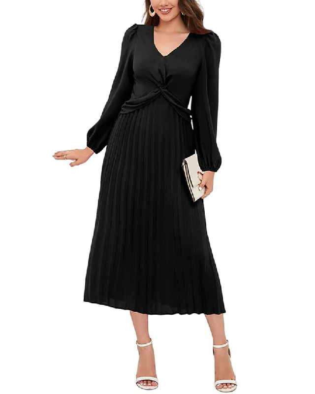 Special Discounts Inside!VERA DOLINI Midi Dress