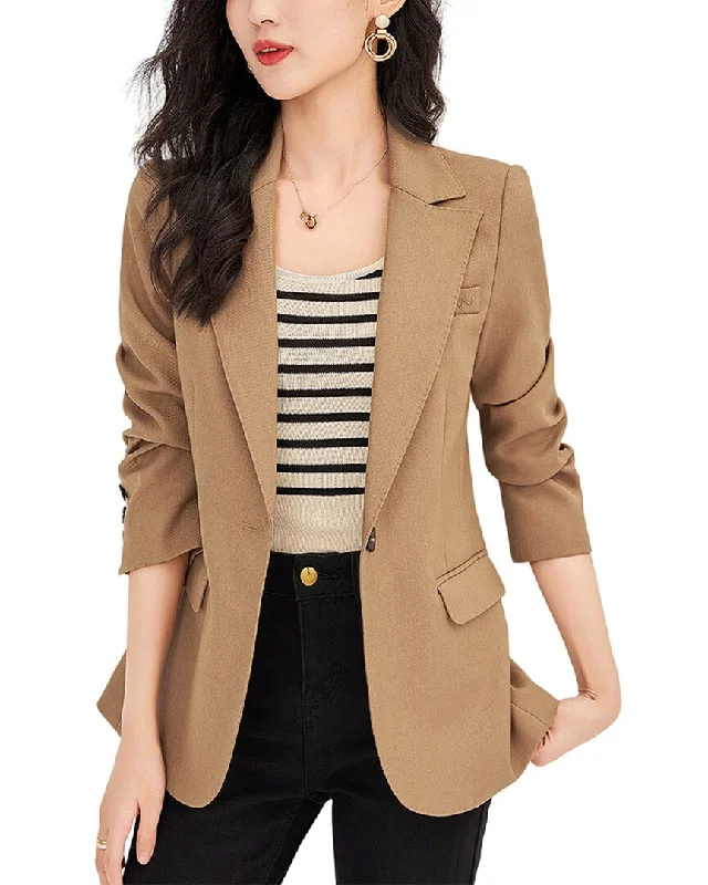 Exclusive Offers You’ll Love!WLZD Wool-Blend Blazer
